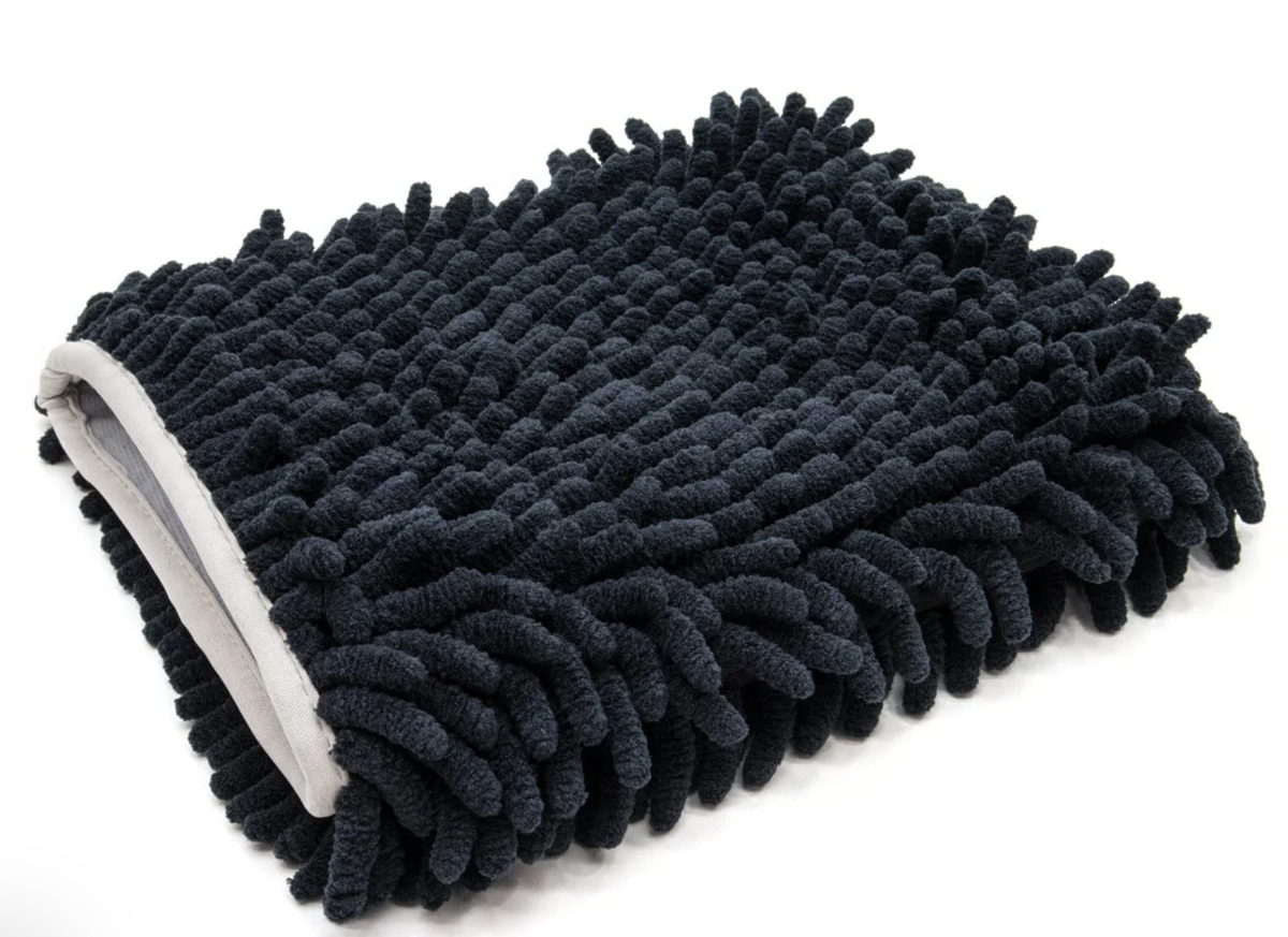 Zero Cuff Noodle Wash Mitt - Black